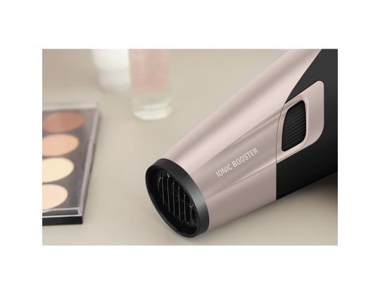 Rowenta Studio Dry Glow, 2100 W, must/roosa - Föön