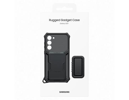 SAMSUNG Rugged Gadget Case, Galaxy S23+, titaani - Älypuhelimen kotelo