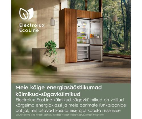Electrolux 800 Series, NoFrost, 269 L, 189 cm - Integroitu jääkaappi