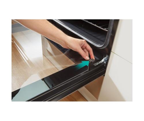 Gorenje, 71 L, leveys 60 cm, ruostumatonta terästä - Induktioliesi, jossa on sähköliesi