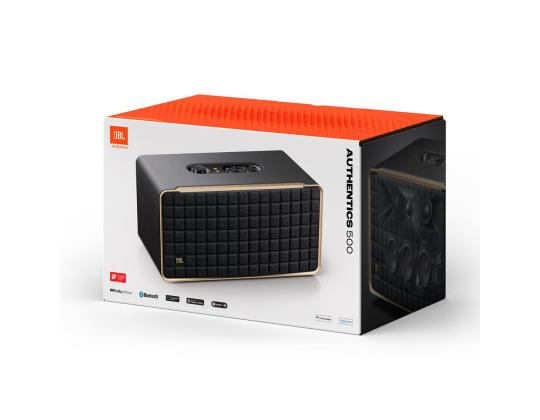 JBL Authentics 500, must - Juhtmevaba kodukõlar