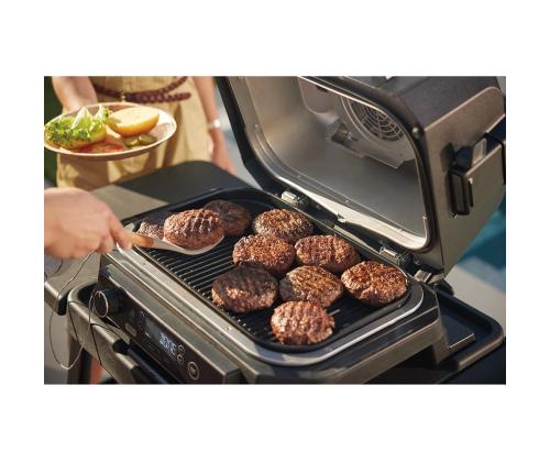 Ninja Woodfire Pro XL, musta - Sähköinen ulkogrilli