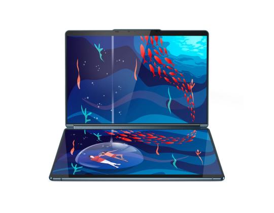 Lenovo Yoga Book 9 13IRU8, 13,3", 2,8K, OLED, kosketusnäyttö, i7, 16 Gt, 1 TB, ENG, turkoosinsininen - Kannettava