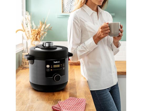 Tefal Turbo Cuisine & Fry, 1200 W, musta - Moni- ja painekattila