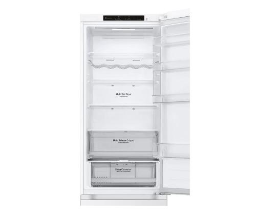 LG, NoFrost, 387 L, korkeus 203 cm, valkoinen - Jääkaappi ja pakastin