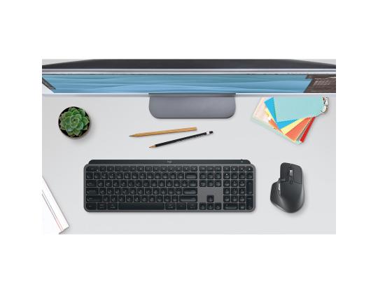 Logitech MX Keys S Combo, US, musta - Langaton näppäimistö ja hiiri