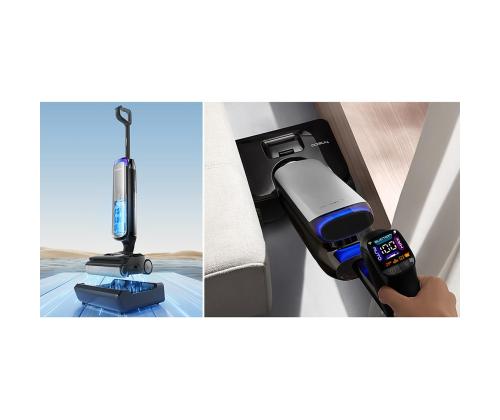 Tineco Floor One S9 Artist Premium, märkä- ja kuivapesu, hopea/musta - Pölynimuri