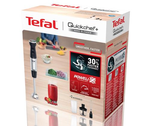 Tefal Quickchef+, 1000 W, ruostumatonta terästä - Ruokasekoitin