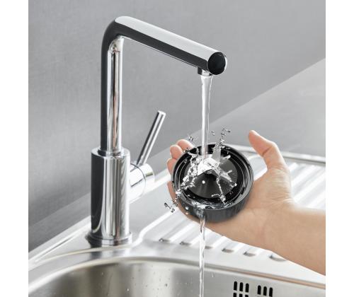 Tefal Minimix, 400 W, hopea - Tehosekoitin + take-away-pullo