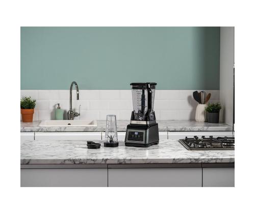 Ninja 2-in-1, Auto IQ, 1200 W, hopea/musta - Tehosekoittimet