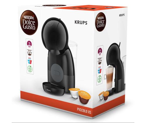 Krups NESCAFÉ® Dolce Gusto® Piccolo XS, musta - Kapselikahvinkeitin - Kapselikahvinkeitin