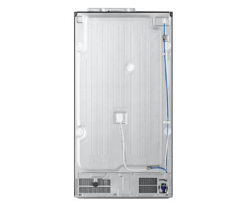 LG, Vesi- ja jääannostelija, 641 L, korkeus 179 cm, musta - SBS-Külmik