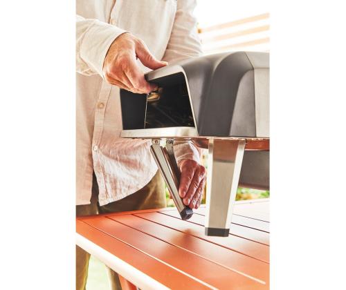 Tefal Pizza Pronto, harmaa - Kaasupizzauuni