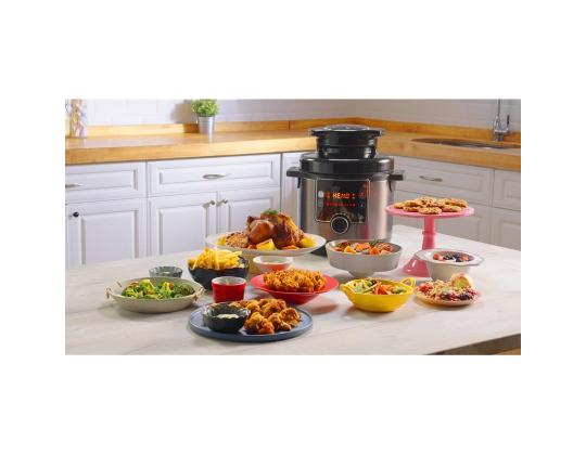 Tefal Turbo Cuisine & Fry, 1200 W, musta - Moni- ja painekattila