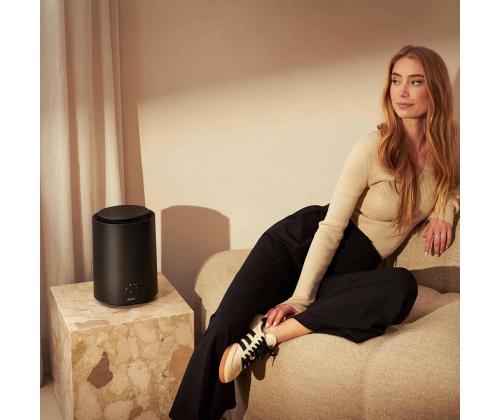 Duux Threesixty Gen2 1800 W, 30 m², musta - Lämpöpuhallin ja tuuletin