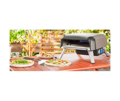 Tefal Pizza Pronto, harmaa - Kaasupizzauuni