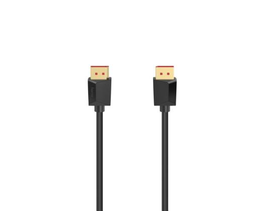 Hama DisplayPort-kaapeli, DP 1.4, kullattu, UHD 8K, 3 m - kaapeli