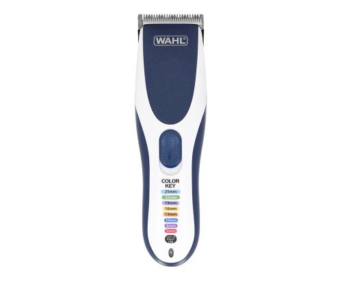 Wahl Cordless Color Pro, sininen/valkoinen - kampaamoalalla