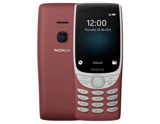 Nokia 8210 4G, punainen - Matkapuhelin
