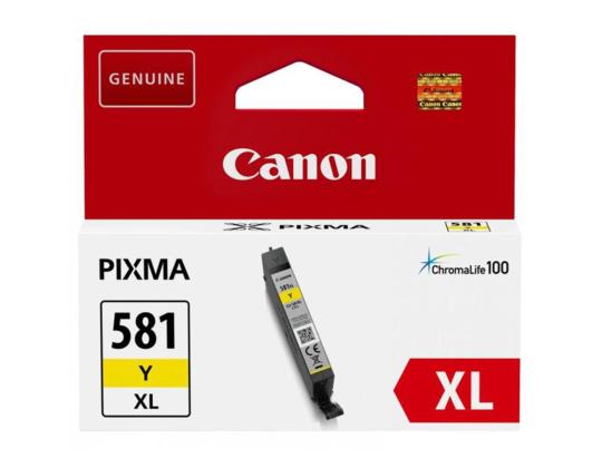 Mustepatruuna Canon CLI-581Y XL