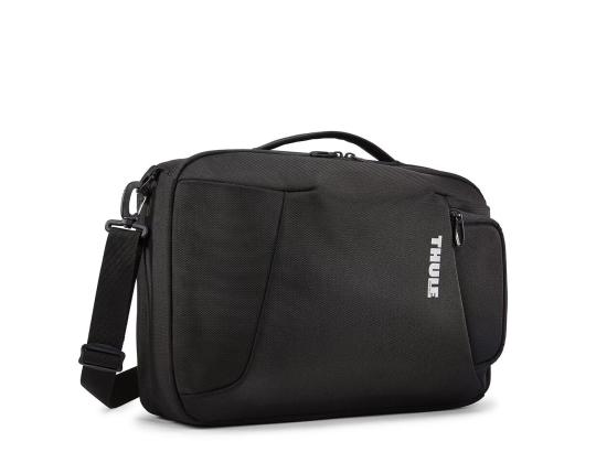 Thule Accent Cabriolet, 16", 17 L, musta - Kannettavan tietokoneen reppu