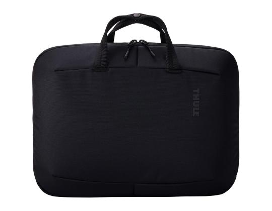 Thule Subterra 2 Attaché, 16" MacBook, musta - Kannettavan tietokoneen laukku