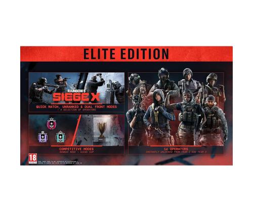 Tom Clancy's Rainbow Six Siege X Elite Edition, Xbox Series X - Peli, Xbox Series X - Peli