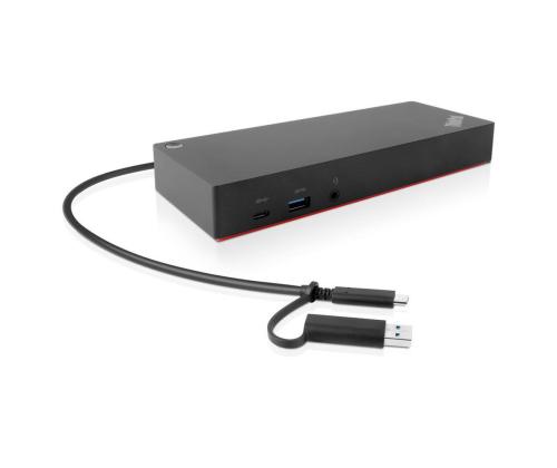 Lenovo ThinkPad Hybrid USB-C telakka, 135W, musta - kannettavan tietokoneen telakka