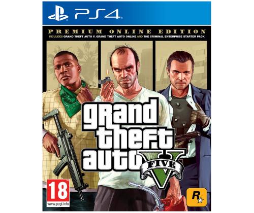 PS4-peli Grand Theft Auto V Premium Online Edition