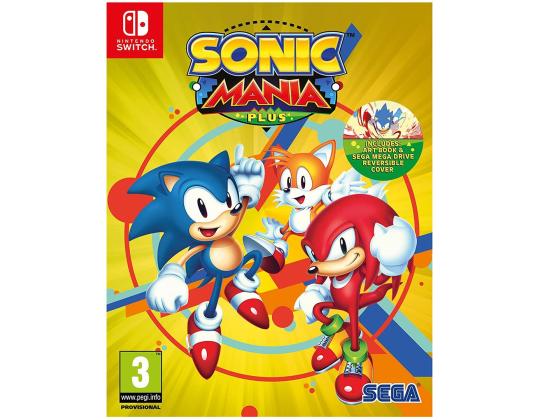 Vaihda peliä Sonic Mania Plus
