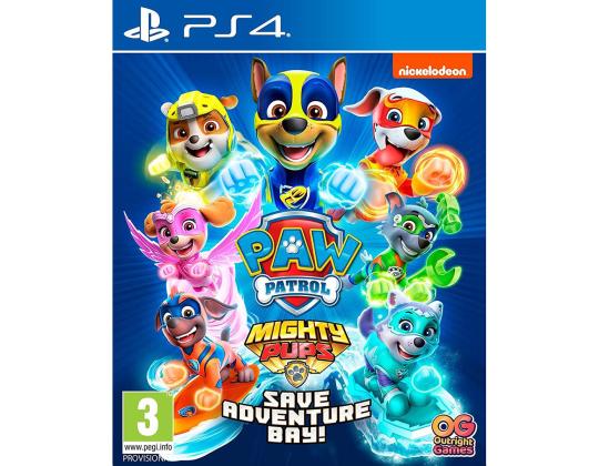 PS4-peli Paw Patrol: Mighty Pups Save Adventure Bay!