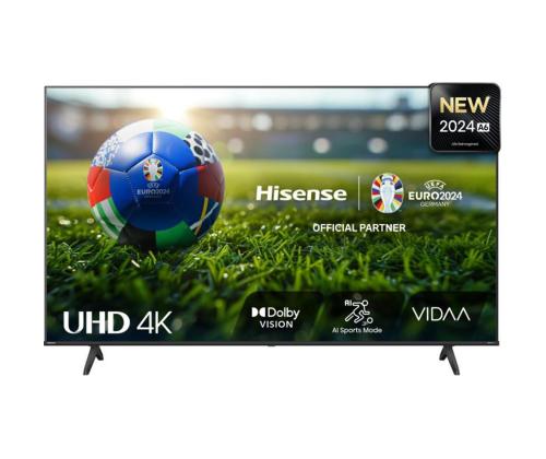 Hisense A6N, 50'', 4K UHD, LED LCD, musta - TV-laite