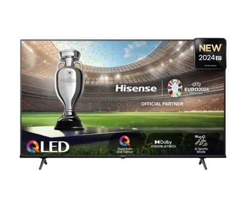 Hisense E7NQ, 50'', 4K UHD, QLED, musta - TV
