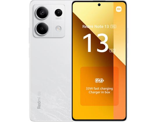 Xiaomi Redmi Note 13 5G, 256 Gt, valkoinen - Älypuhelin