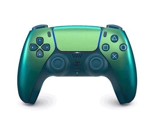 Sony DualSense, PlayStation 5, helmiäislakka, vihreä - Pelikonsoli