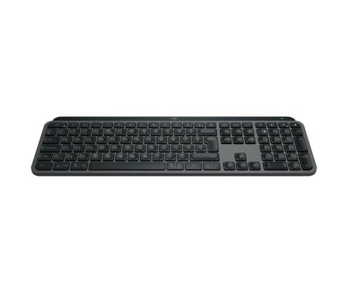 Logitech MX Keys S Plus, US, musta - Langaton näppäimistö
