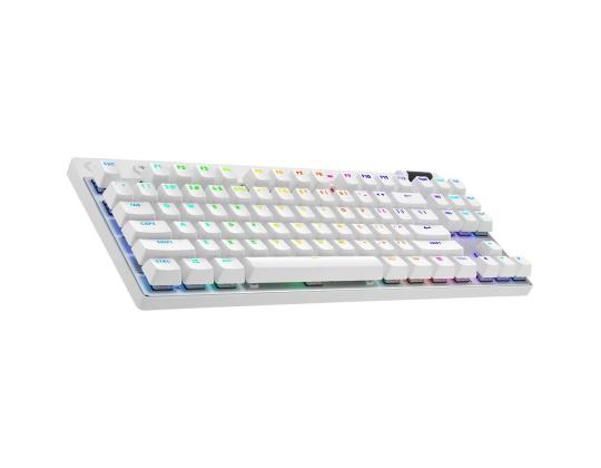 Logitech PRO X TKL, US, valkoinen - Langaton näppäimistö