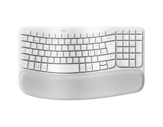Logitech Wave Keys, SWE, valkoinen - Langaton näppäimistö