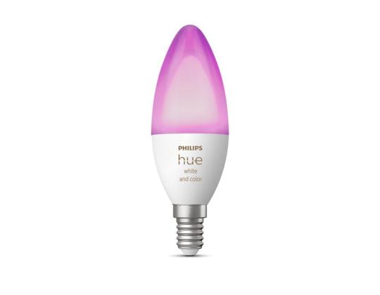Philips Hue White and Color, E14, värillinen - Älykäs valo