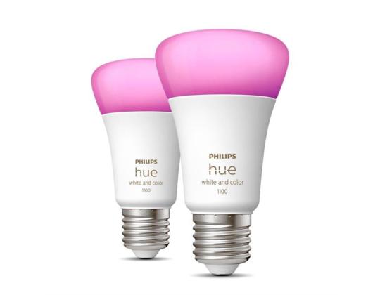 Philips Hue White and Color Ambiance, E27, 2 kpl, värillinen - Älykäs valosarja