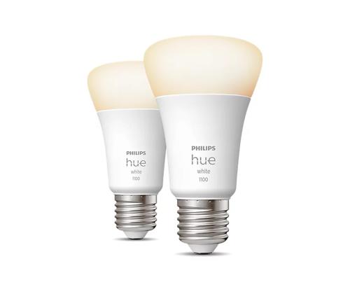 Philips Hue White 1100, E27, valkoinen, 2 kpl - Älykäs valaisinvalaisin
