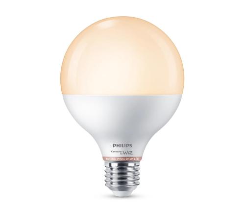 Philips Wiz Smart LED Globe, E27, valkoinen - LED-valaisin