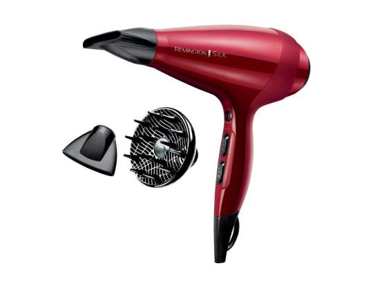 Remington Silk, 2400 W, punainen - Hiustenkuivain