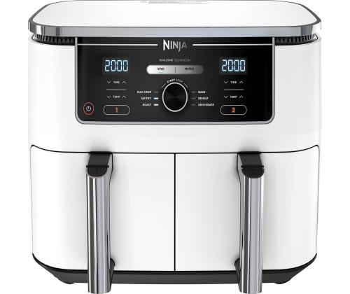 Ninja Foodi MAX Dual Zone, 9,5 L, 2470 W, valkoinen - Kuumailmapannu