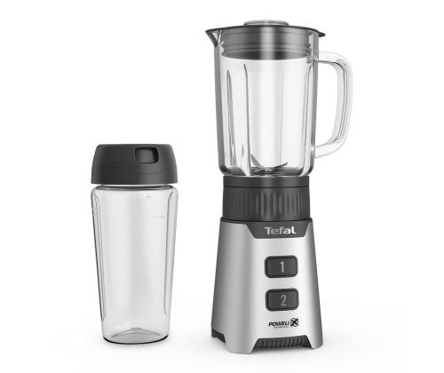 Tefal Minimix, 400 W, hopea - Tehosekoitin + take-away-pullo