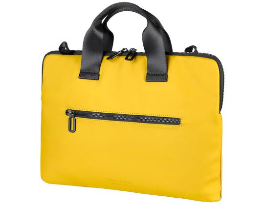 Tucano Gommo Slim Brief, 14´´, keltainen - Kannettavan tietokoneen laukku