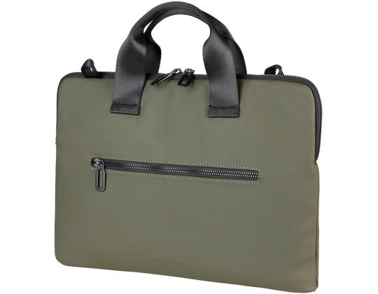 Tucano Gommo Slim Brief, 16´´, vihreä - Kannettavan tietokoneen laukku