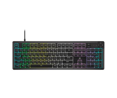Corsair K55 Core RGB, ENG, musta - Näppäimistö - Näppäimistö