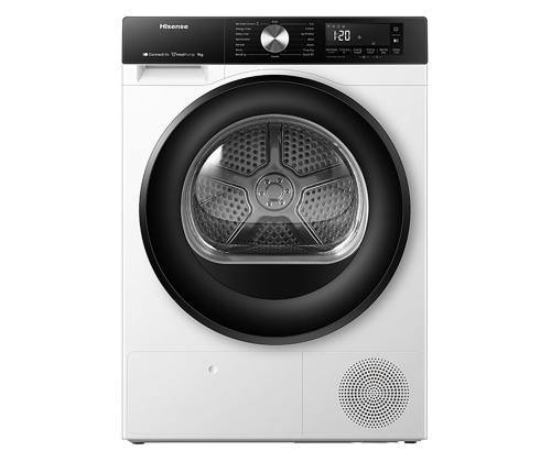 Hisense, 9 kg, syvyys 64 cm - Pesukuivausrumpu