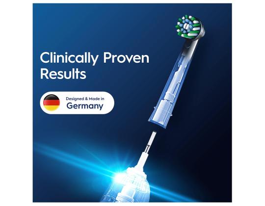 Braun Oral-B Cross Action Pro, 4 kpl, musta - Varaharjat